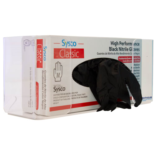 Soporte para Caja de Guantes, Transparente, Acrílico, Simple